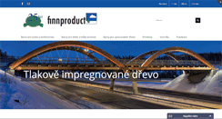 Desktop Screenshot of finnproduct.cz