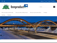 Tablet Screenshot of finnproduct.cz